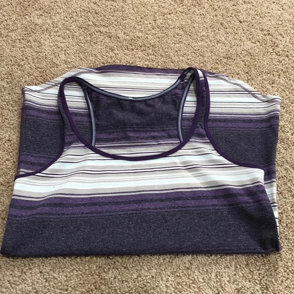 LULULEMON Athletica Size S striped tank top